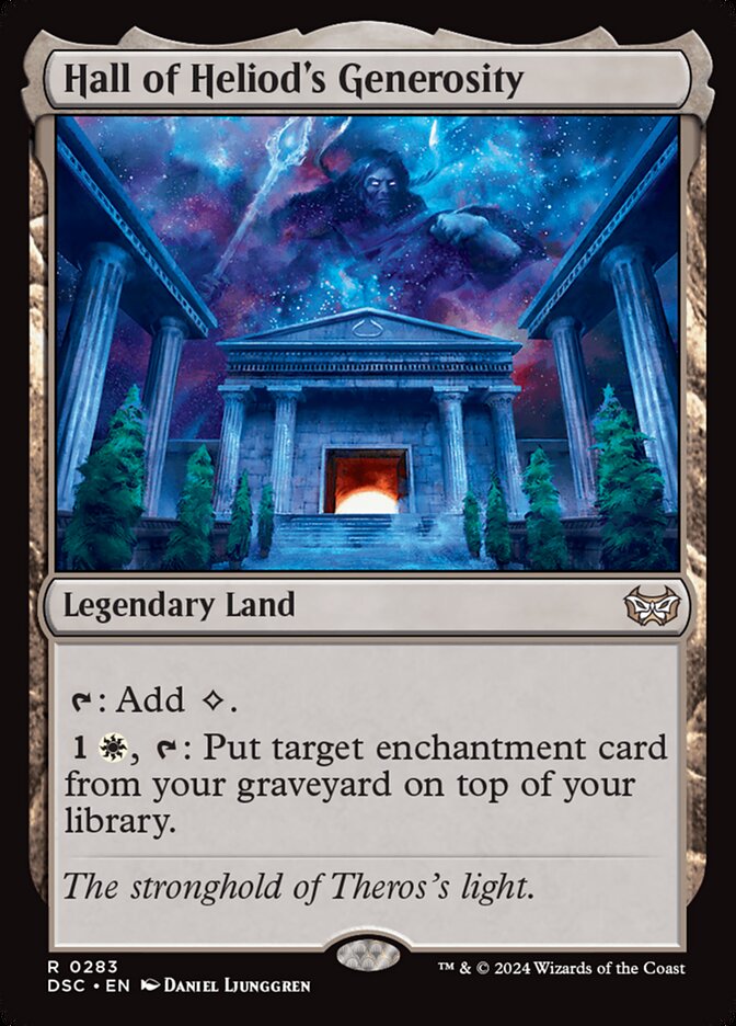 MTG Card Title: Hall of Heliod's Generosity DSC/283