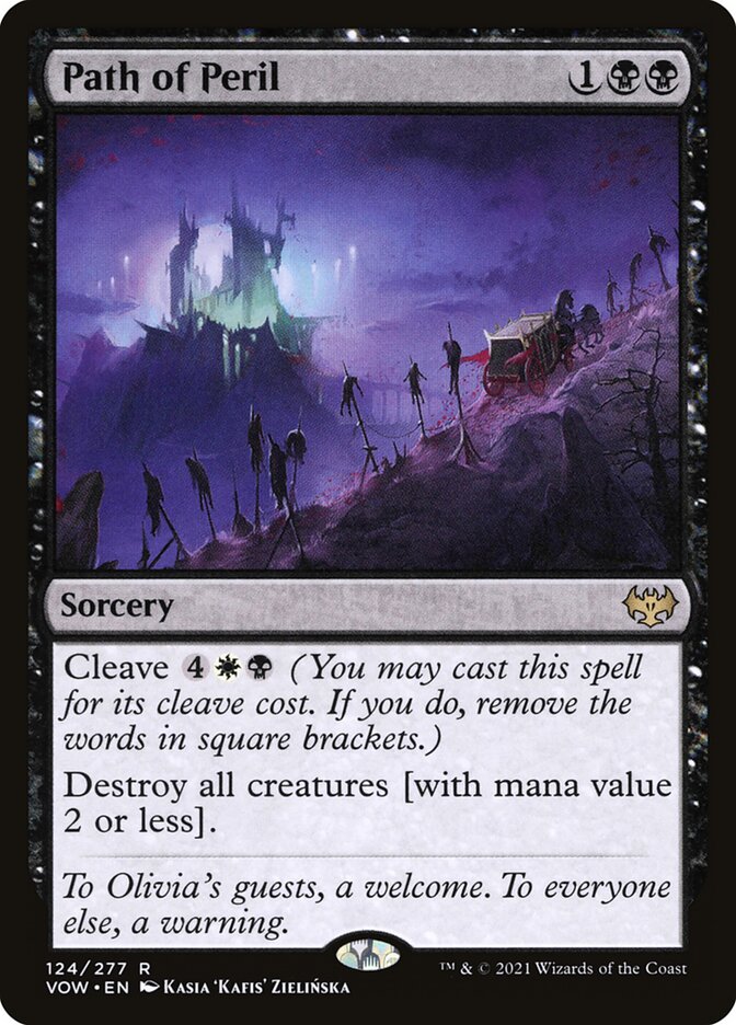 MTG Card Title: Path of Peril VOW/124