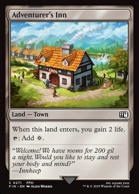 MTG Card Title: Adventurer's Inn FIN/271