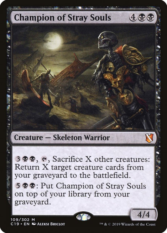 MTG Card Title: Champion of Stray Souls C19/109