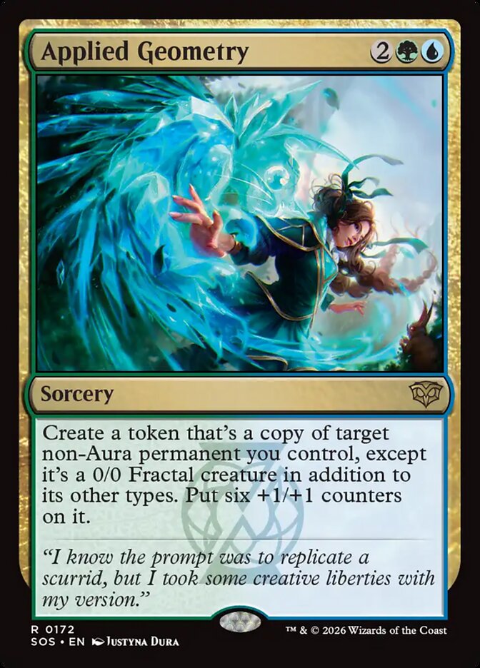 MTG Card Title: Applied Geometry SOS/172