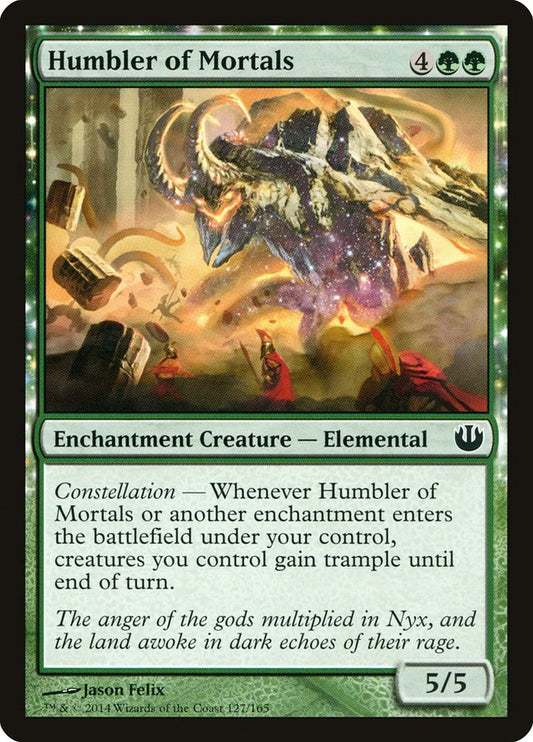 MTG Card Title: Humbler of Mortals JOU/127