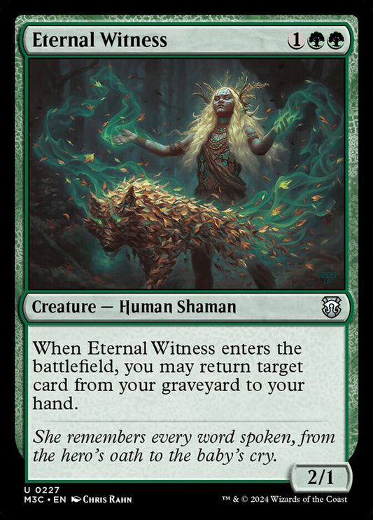 MTG Card Title: Eternal Witness M3C/227