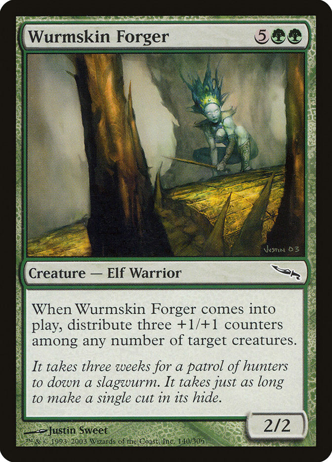 MTG Card Title: Wurmskin Forger MRD/140