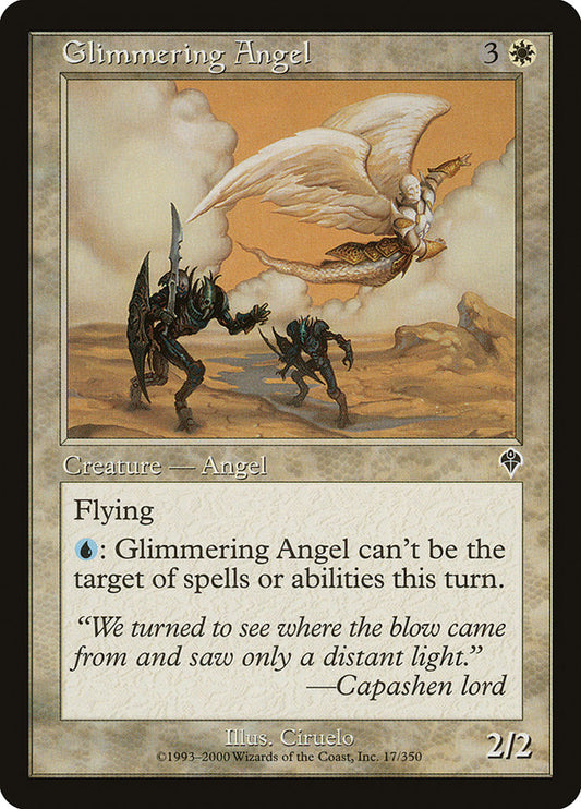 MTG Card Title: Glimmering Angel INV/17