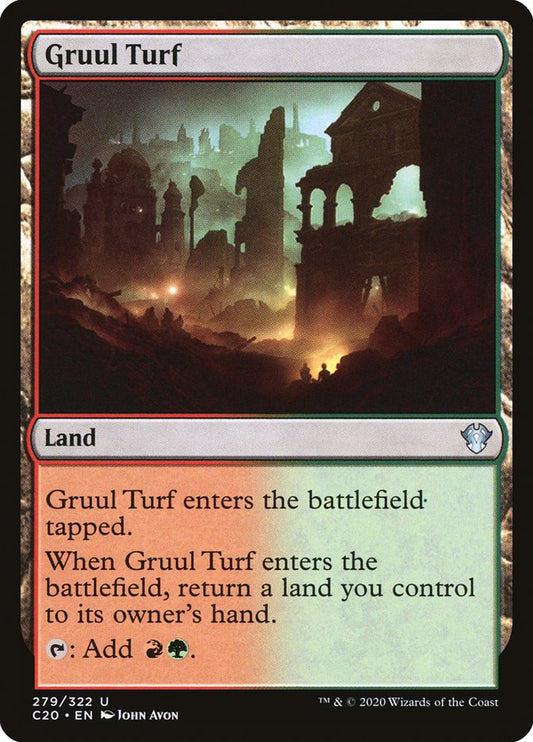 MTG Card Title: Gruul Turf C20/279