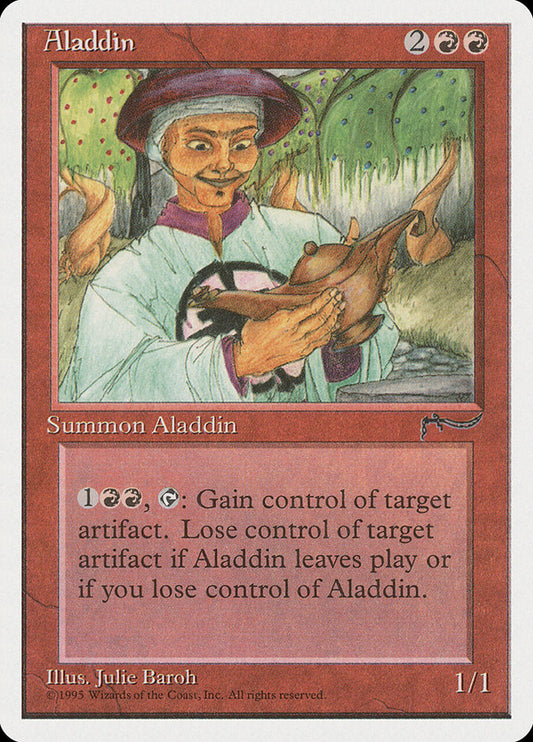 MTG Card Title: Aladdin CHR/44
