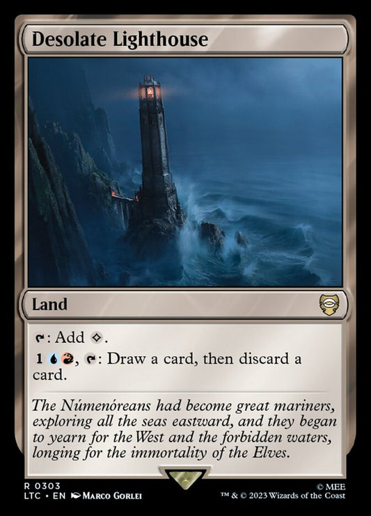 MTG Card Title: Desolate Lighthouse LTC/303