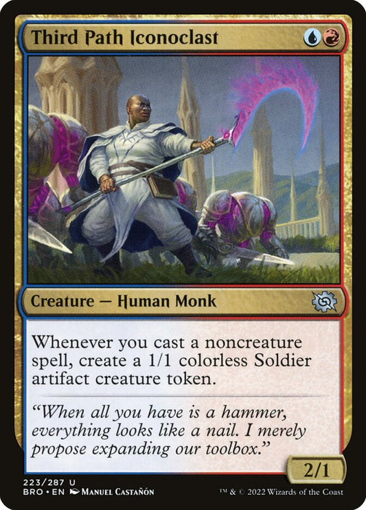 MTG Card Title: Third Path Iconoclast BRO/223
