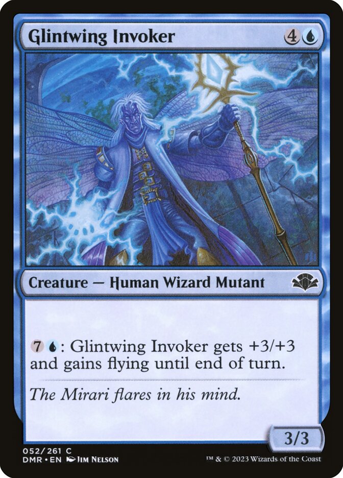 MTG Card Title: Glintwing Invoker DMR/52