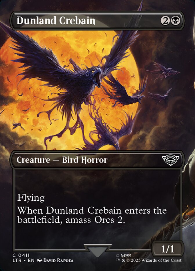 MTG Card Title: Dunland Crebain LTR/411
