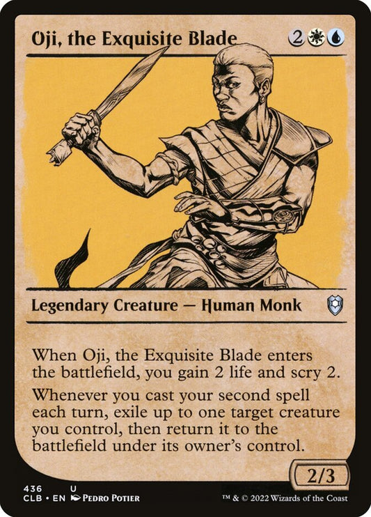 MTG Card Title: Oji, the Exquisite Blade CLB/436