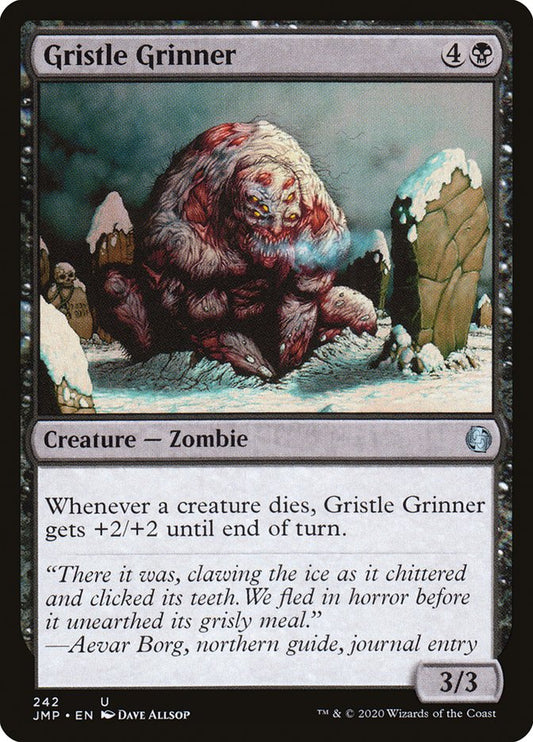 MTG Card Title: Gristle Grinner JMP/242