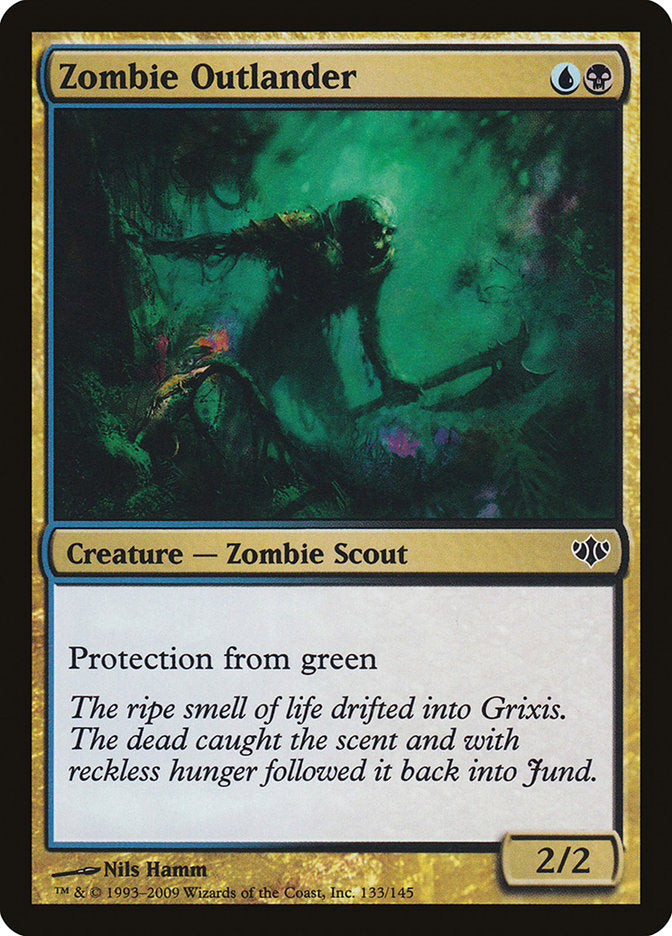 MTG Card Title: Zombie Outlander CON/133