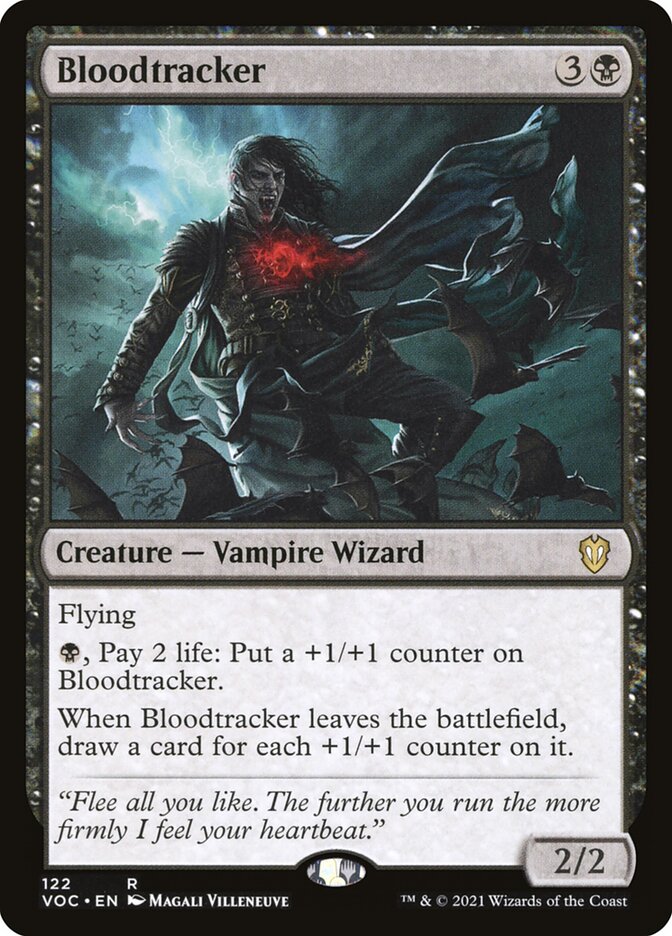 MTG Card Title: Bloodtracker VOC/122