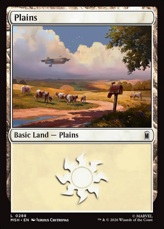 MTG Card Title: Plains MSH/288