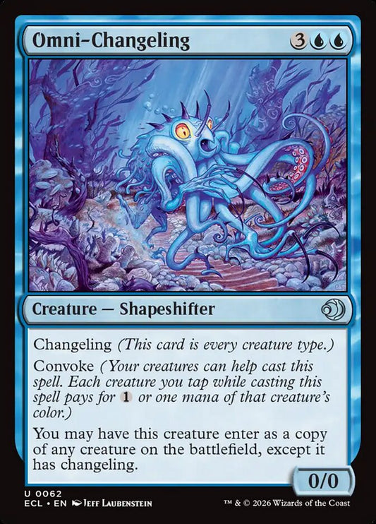 MTG Card Title: Omni-Changeling ECL/62