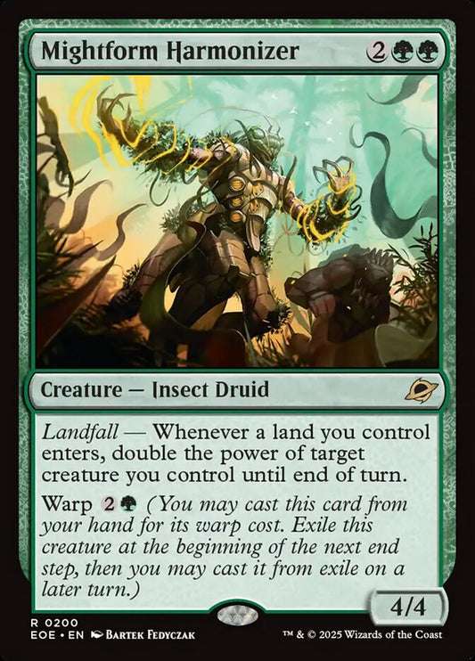 MTG Card Title: Mightform Harmonizer EOE/200