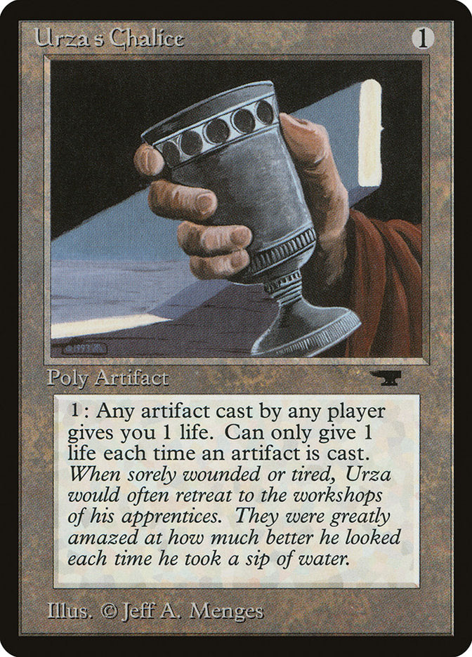 MTG Card Title: Urza's Chalice ATQ/75