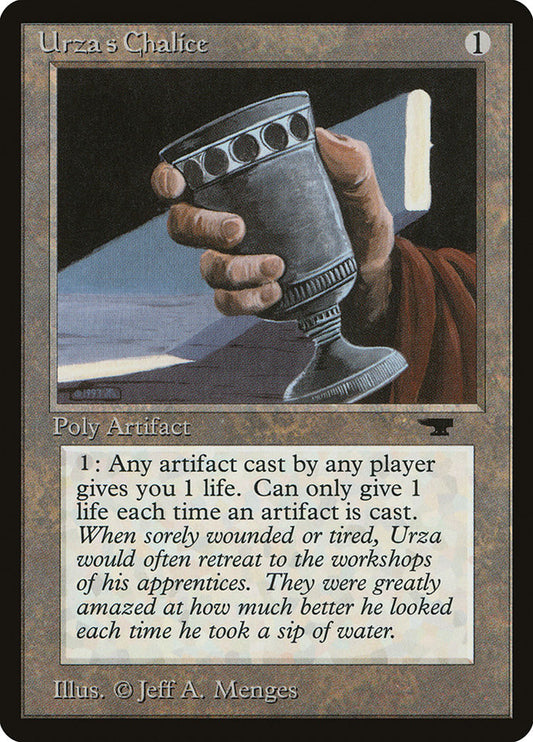MTG Card Title: Urza's Chalice ATQ/75