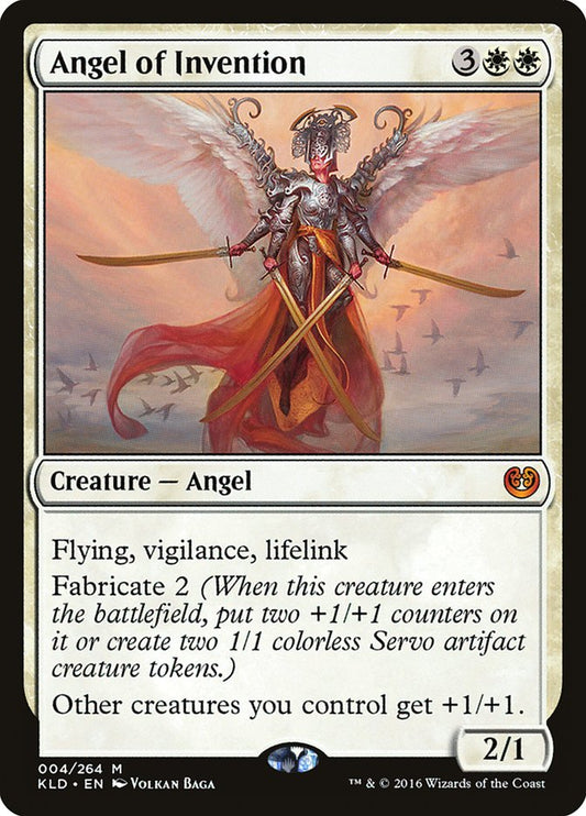 MTG Card Title: Angel of Invention KLD/4