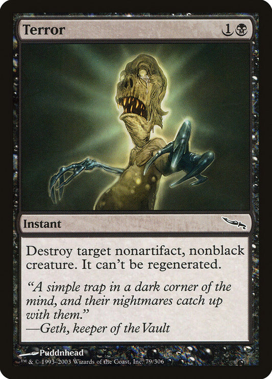 MTG Card Title: Terror MRD/79