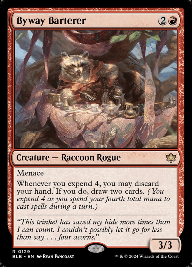 MTG Card Title: Byway Barterer BLB/129
