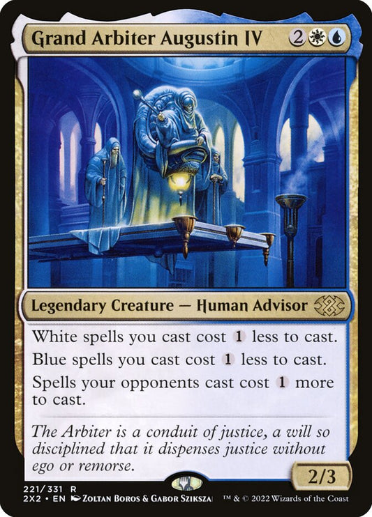 MTG Card Title: Grand Arbiter Augustin IV 2X2/221