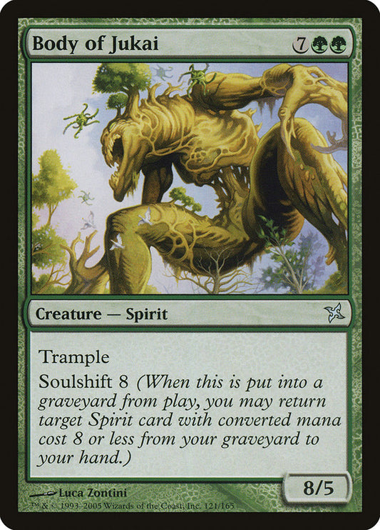 MTG Card Title: Body of Jukai BOK/121