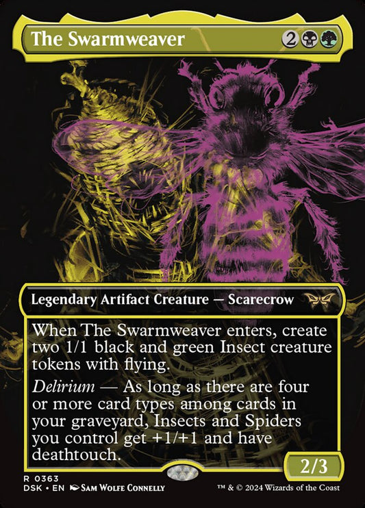 MTG Card Title: The Swarmweaver DSK/363