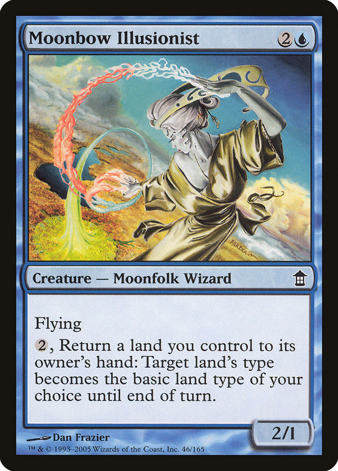 MTG Card Title: Moonbow Illusionist SOK/46