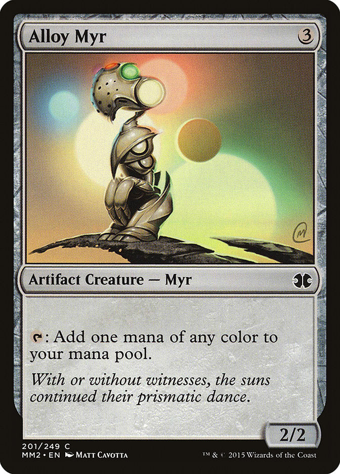MTG Card Title: Alloy Myr MM2/201