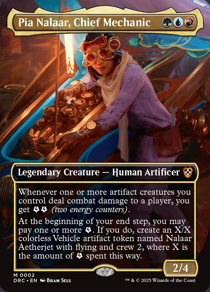 MTG Card Title: Pia Nalaar, Chief Mechanic DRC/2
