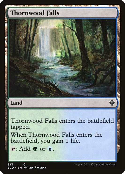 MTG Card Title: Thornwood Falls ELD/313