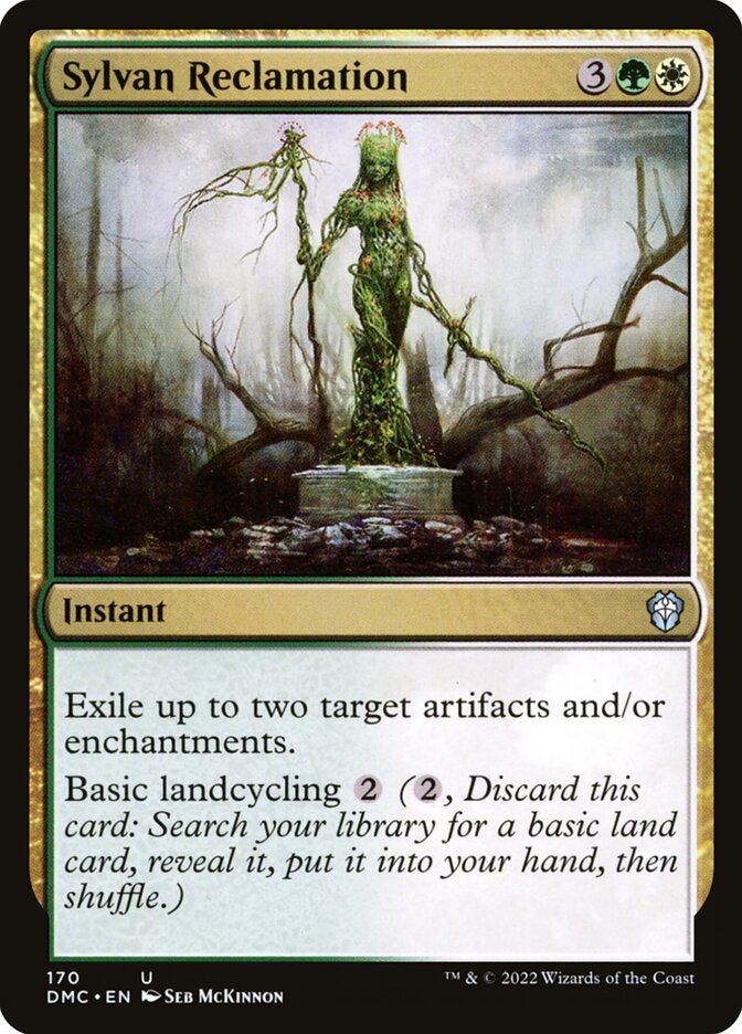 MTG Card Title: Sylvan Reclamation DMC/170