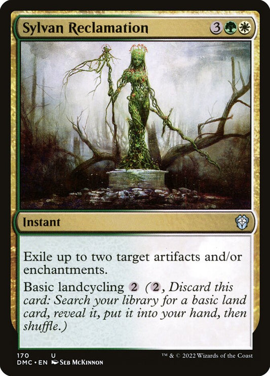 MTG Card Title: Sylvan Reclamation DMC/170