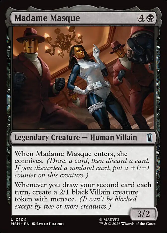 MTG Card Title: Madame Masque MSH/104
