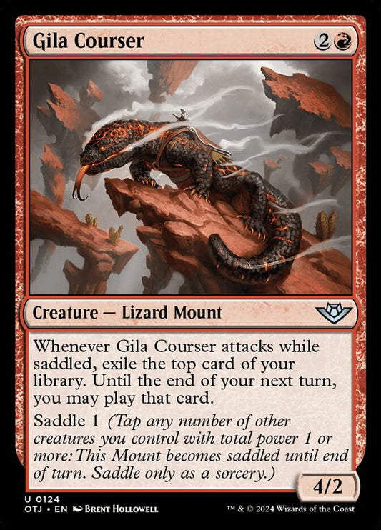 MTG Card Title: Gila Courser OTJ/124