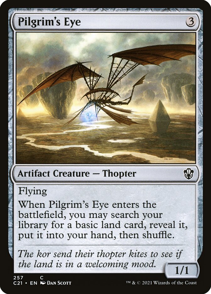 MTG Card Title: Pilgrim's Eye C21/257