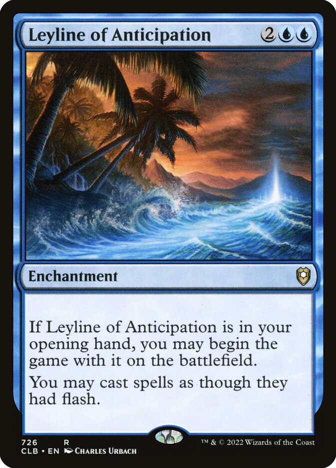 MTG Card Title: Leyline of Anticipation CLB/726