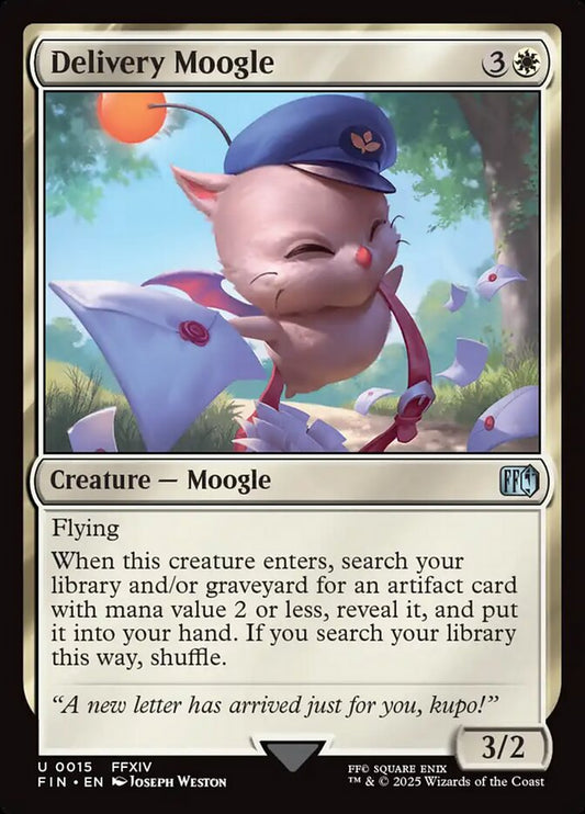 MTG Card Title: Delivery Moogle FIN/15