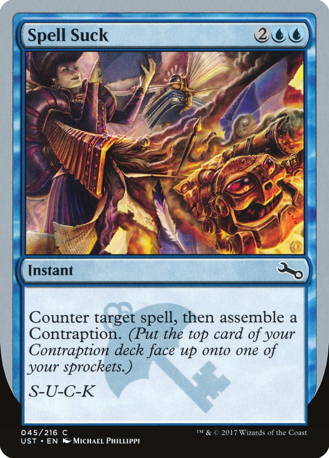 MTG Card Title: Spell Suck UST/45