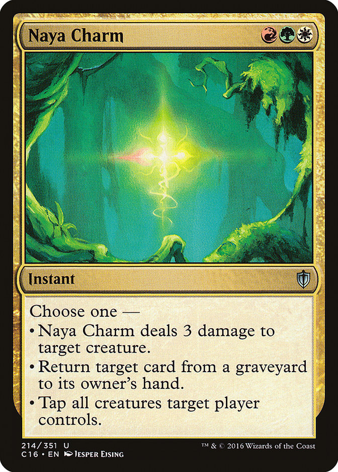 MTG Card Title: Naya Charm C16/214