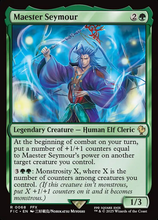 MTG Card Title: Maester Seymour FIC/68
