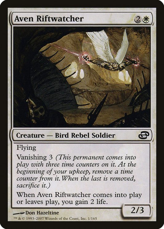 MTG Card Title: Aven Riftwatcher PLC/1