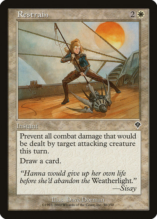 MTG Card Title: Restrain INV/30