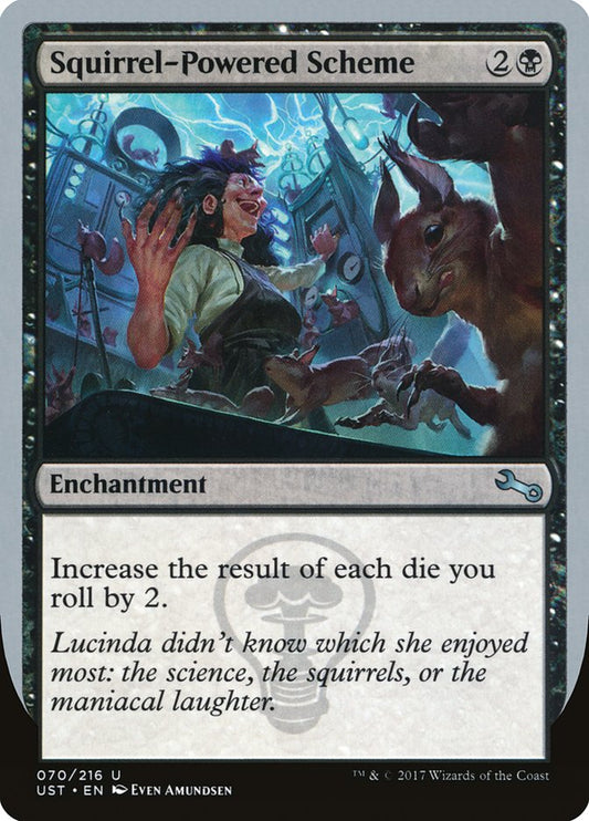 MTG Card Title: Squirrel-Powered Scheme UST/70
