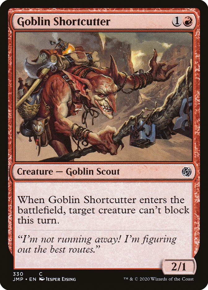 MTG Card Title: Goblin Shortcutter JMP/330