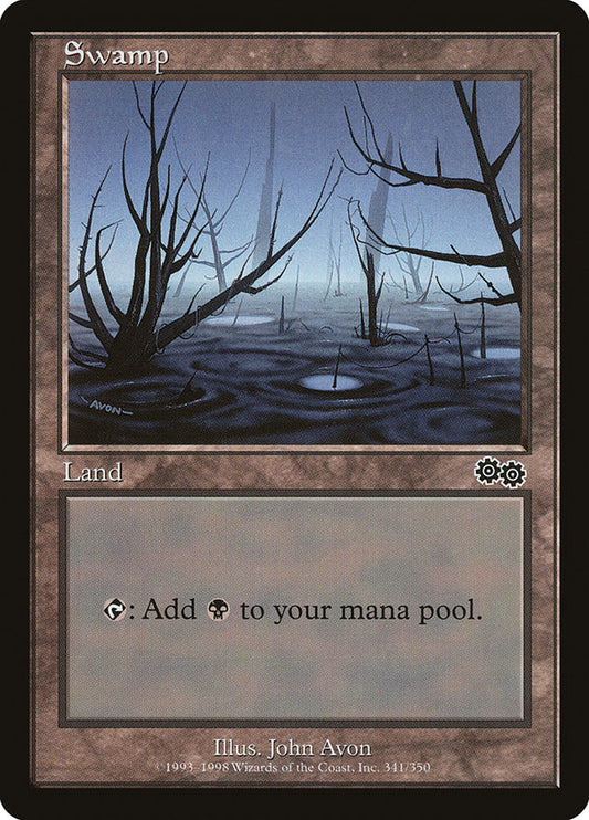 MTG Card Title: Swamp USG/341