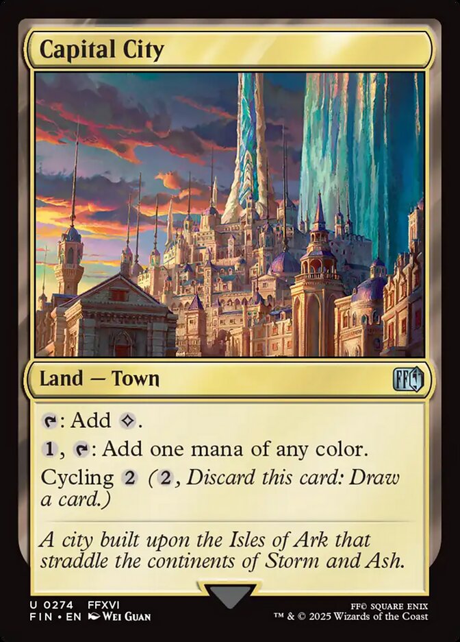 MTG Card Title: Capital City FIN/274